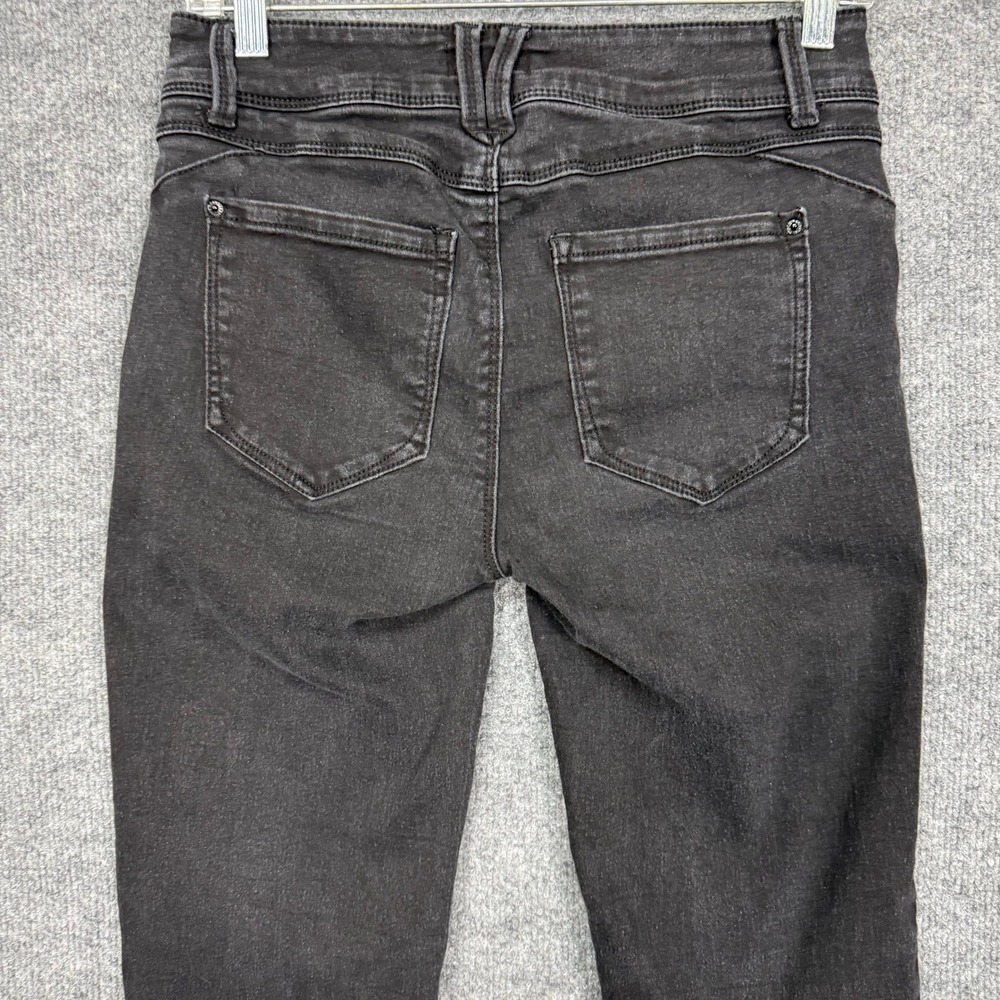 Curve Appeal Jeans Womens 6 28 Charcoal Black Curve Creator High Rise Boot Cut - Picture 4 of 16